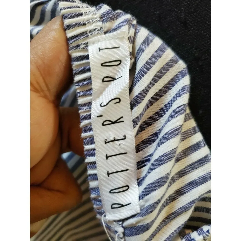 Potter's Pot Floral Embroidery Top Dress - Image 7