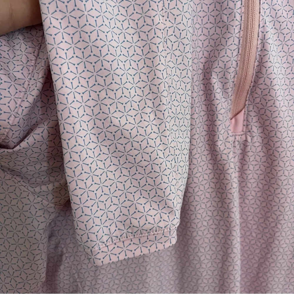 Peter Millar Lightweight Sun Shirt Pink UPF 50 - Image 6