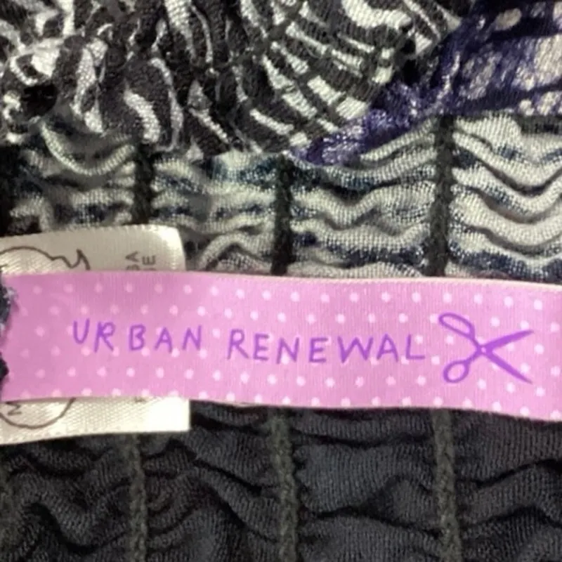 Urban Renewal Multicolor Sleeveless Patchworks Mini Cami Camisole Tank Dress S/M - Image 5