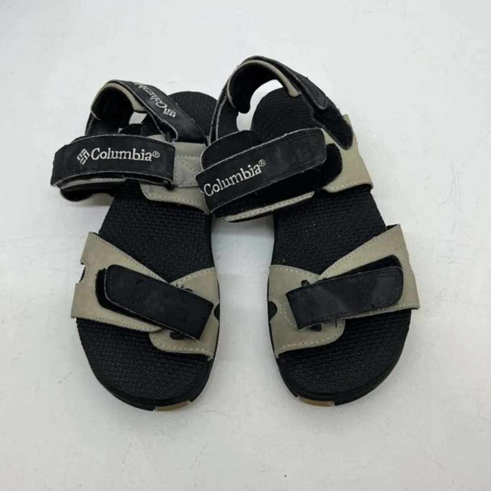 Columbia black hook & loop open toe sports sandals adjustable straps women sz 6 - Image 3