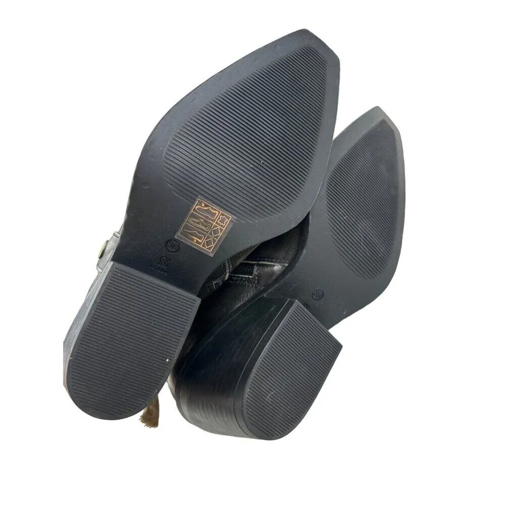 Steve Madden - Clyde Distressed Boots in Brown & Black - Image 5