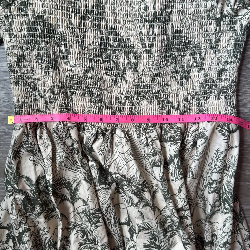 PARAISO BY STACY OLIVE GREEN PSALMS 92 DRESS LARGE - Image 12