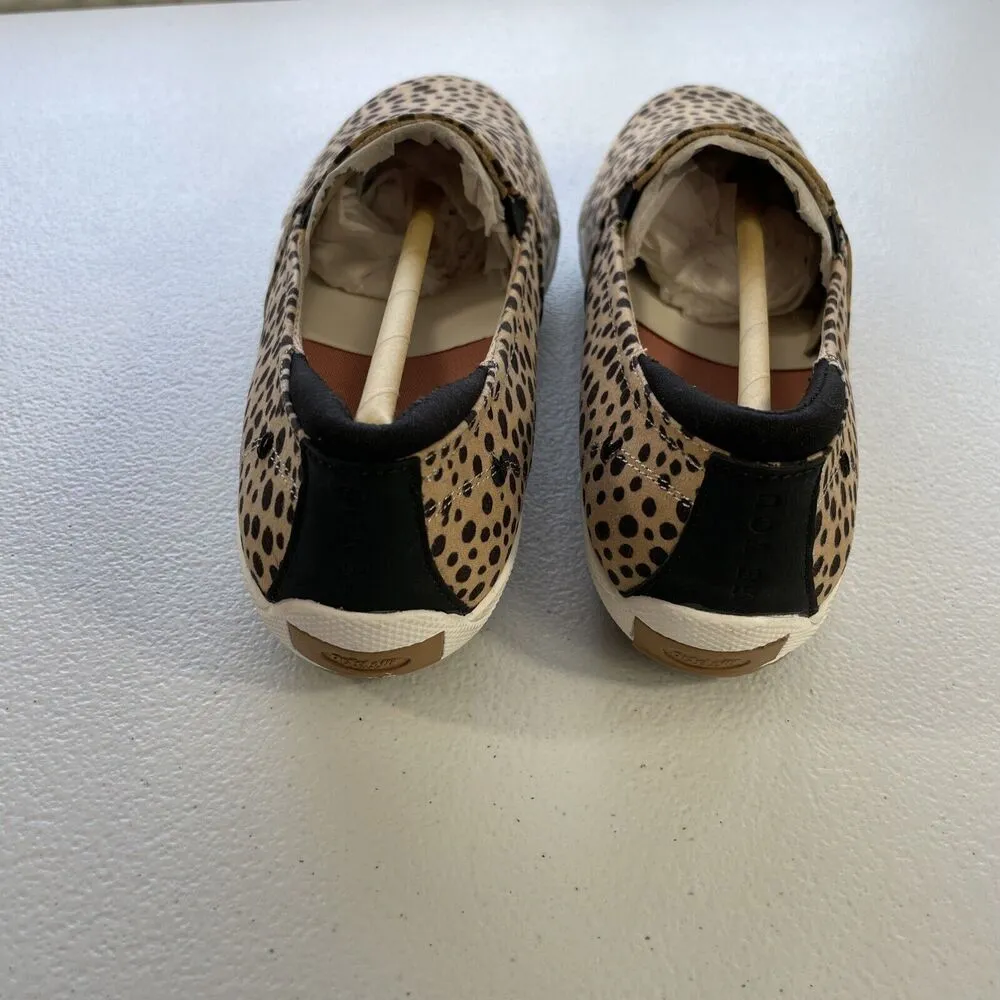 Dr. Scholl's Shoes Jot It Down Women's Size 6M Slip On Tan Cheetah Print Flat - Image 5