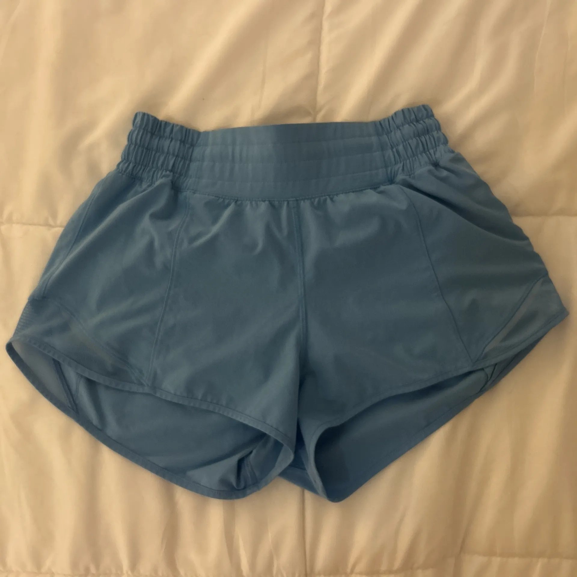 Blue Lululemon Shorts 2.5" Hotty Hot - Image 3