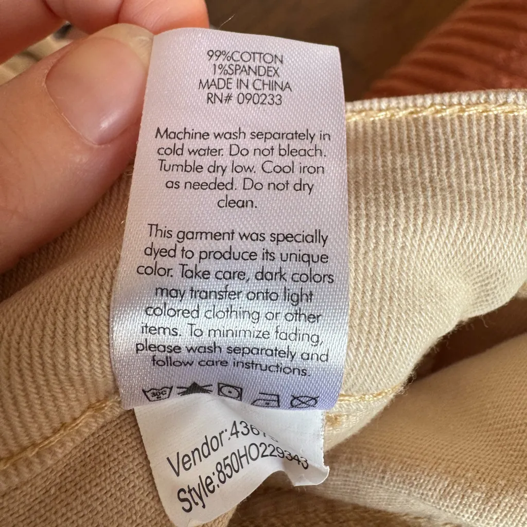 Pacsun khaki cargo‎ jeans women’s 27 - Image 4