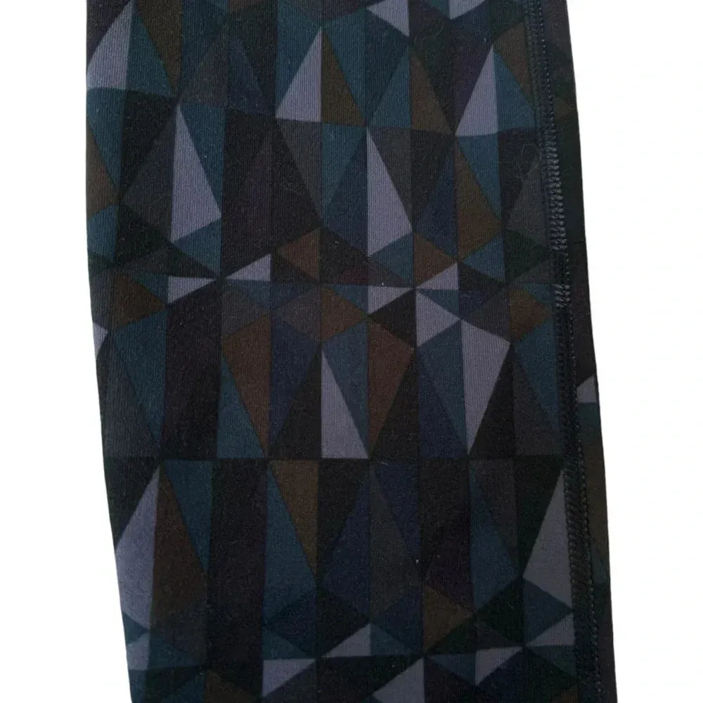 Lululemon Wunder Under Pant Legging in Stained Glass Love Nightfall Black Size 8 - Image 8