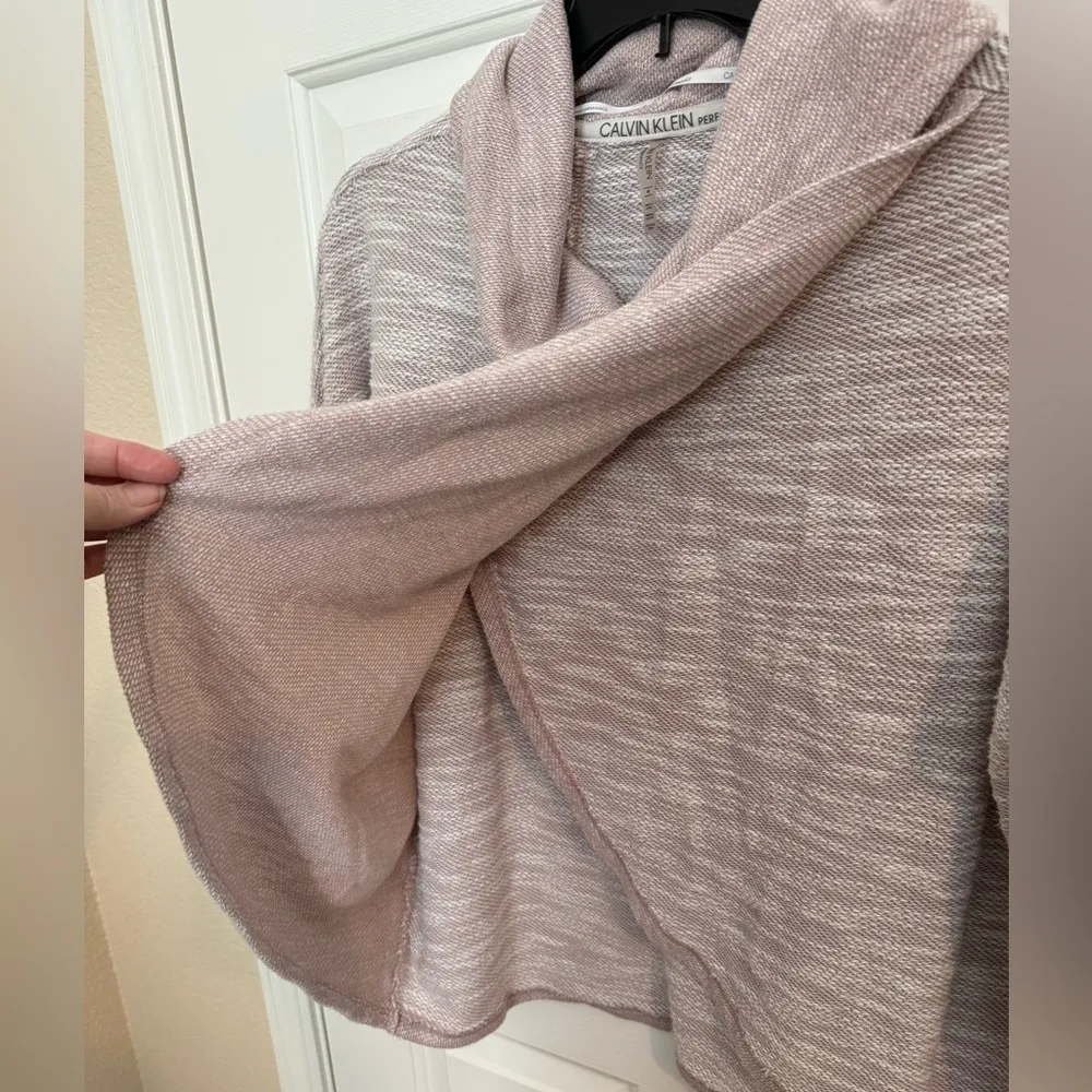 Calvin Klein cowlneck hi-low tulip wrap - Image 7