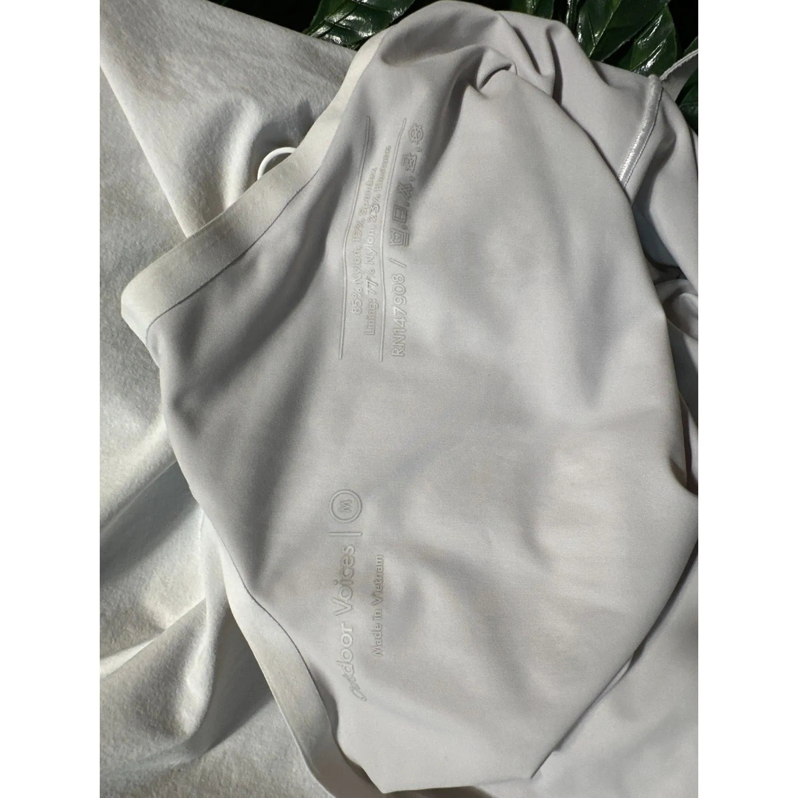 Outdoor Voices White Tennis Mini Workout Dress Size Medium - Image 6