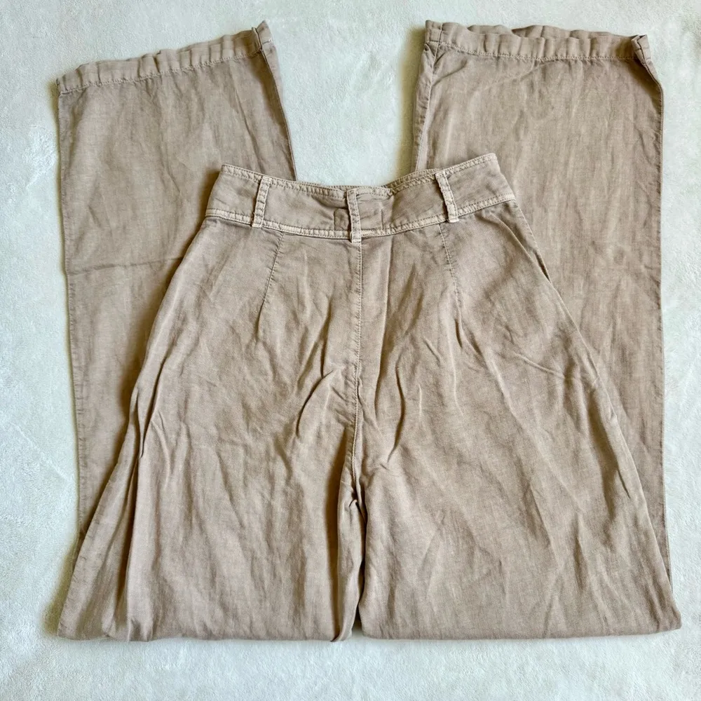 Bella Dahl  Patch Pocket Wide Leg Pant - Image 5