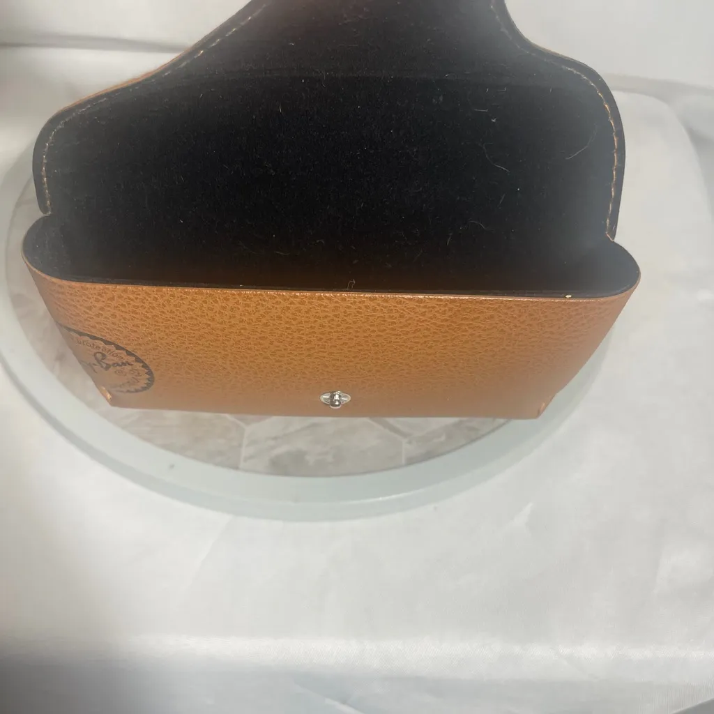 Ray-Ban Brown Protective Sunglasses Case ONLY With Snap Closure - Image 3