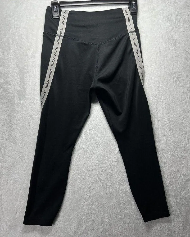 Dri Fit Leggings Women Small Cropped Graphic Running Yoga Athletic - Image 6