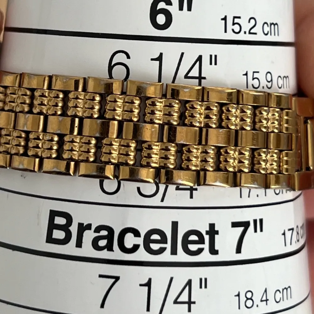 Seiko Vintage Ladies Watch Gold-Tone Bracelet Case White Dial New Crystal - Image 12