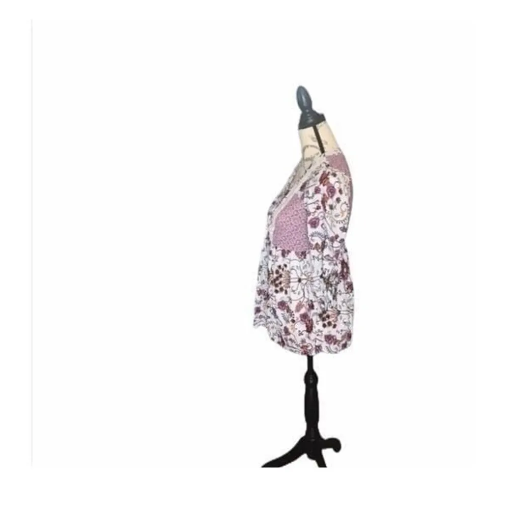 Absolutely Famous Boho Floral Blouse Small - Image 8