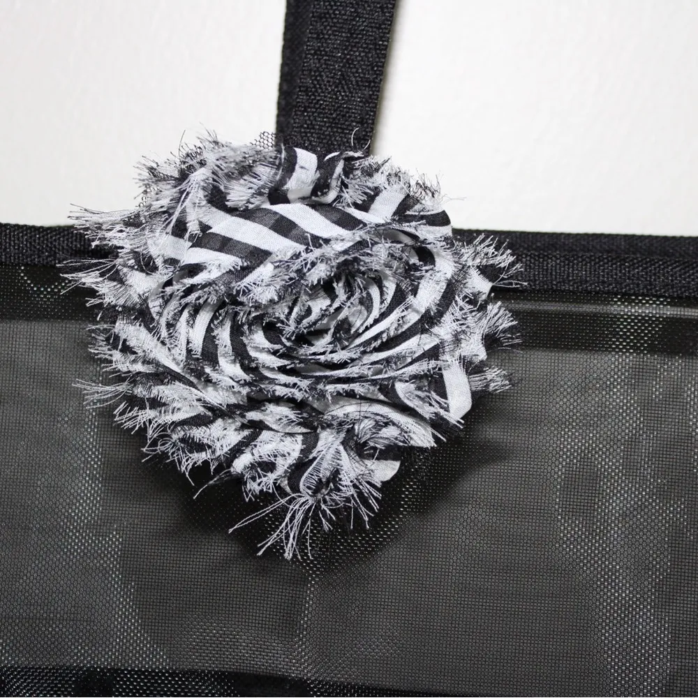 Lancôme Black Mesh Bag - Image 3