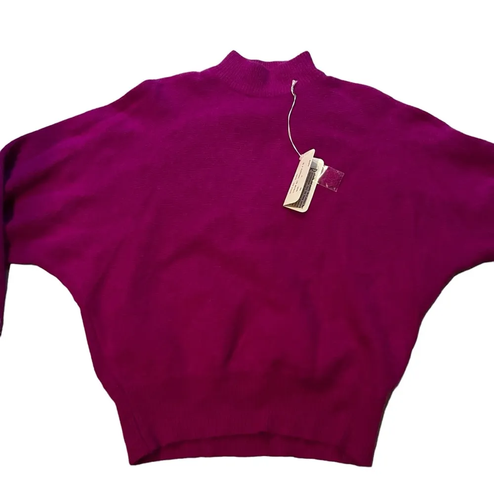 NWT, Rafaella Y2K Angora Blend Dolman Sleeve Mock Turtleneck Sweater, Sz M - Image 12