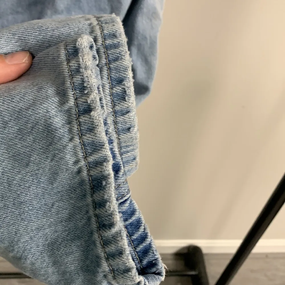 KanCan Light Blue Trash Bag Waist Jeans Size 5/26 - Image 9