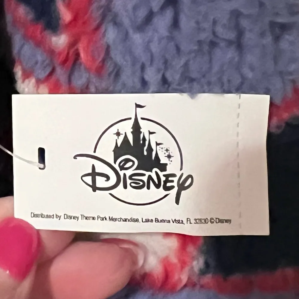 Disney Parks Mickey Mouse Sherpa Fleece Crewneck Sweater Sweatshirt Sz Small NEW - Image 8