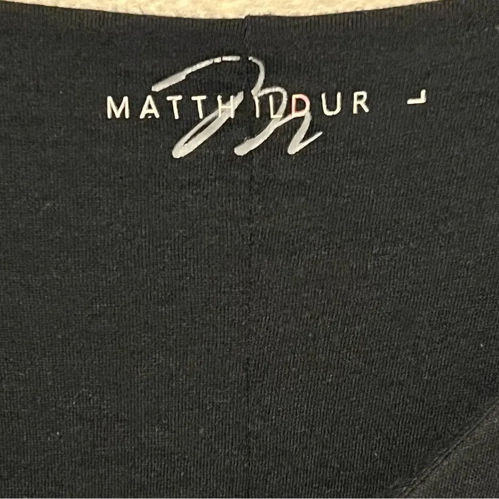 MATTHILDUR Hasu maxi dress, modal/pima cotton, sleeveless, black, size L Black Size L - Image 3