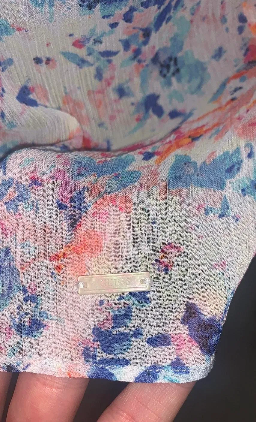 floral multicolor dress size 1 - Image 6