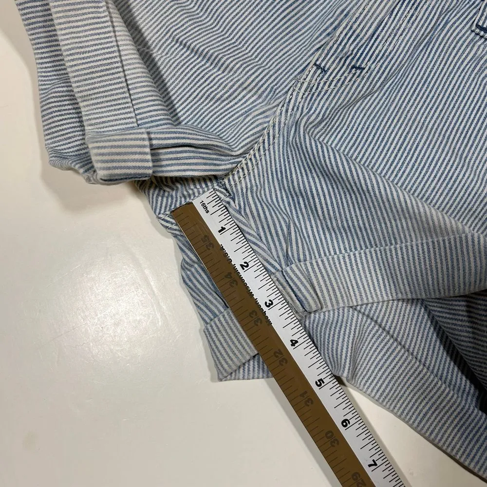 Y2K Levi‎ Jeans Denim Mid Rise Shorts Womens 3 Blue - Image 8