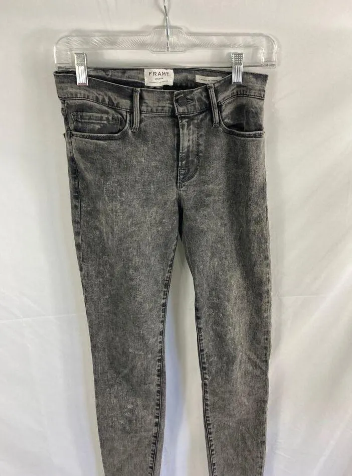 FRAME Denim Le Skinny de Jeanne in Bennington Size 27 - Image 3