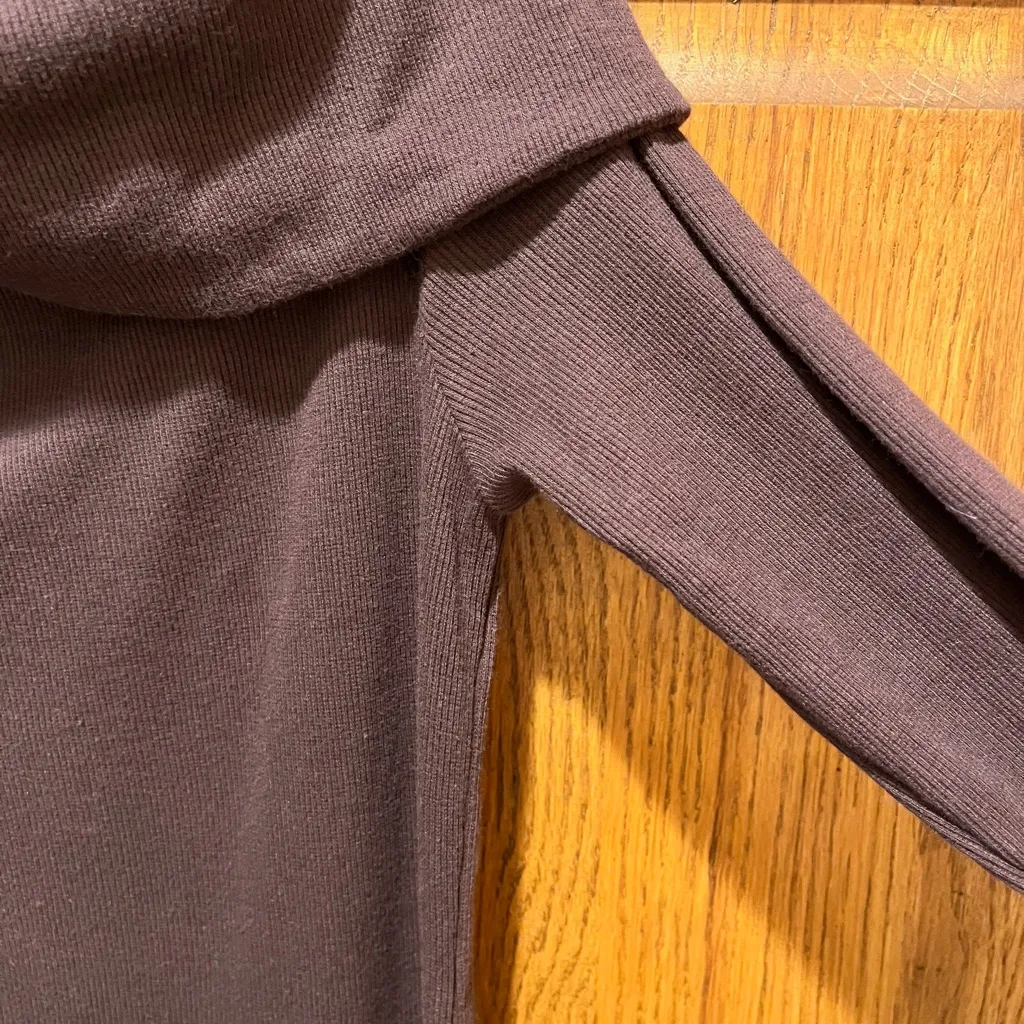 Universal Thread Ribbed Chocolate Brown Sweater Dress - Size Small - Image 4