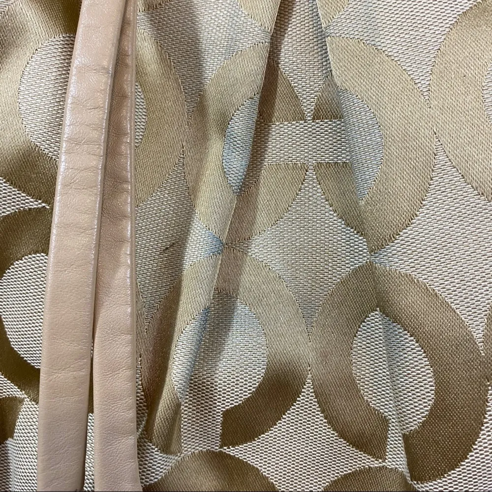 Coach Shoulder Bag - Gold Khaki - Image 11