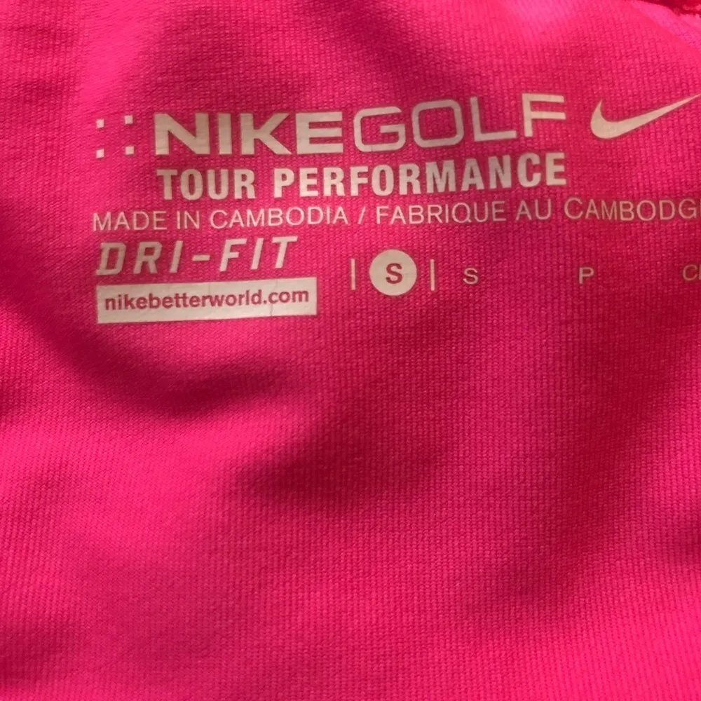 GolfTour Performance Dri Fit Kick Shorts Size S Hot Pink Fitted N Summer - Image 3