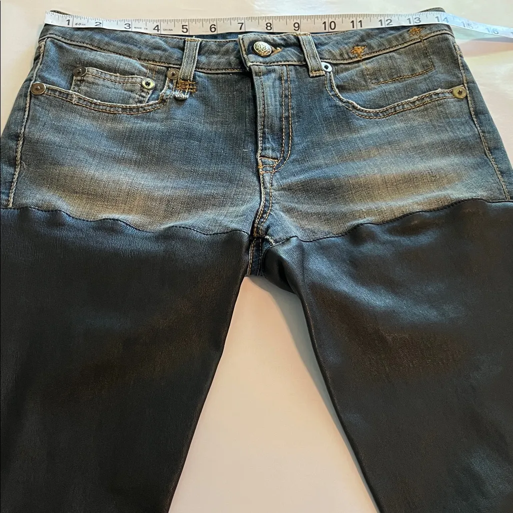 R13 Chaps Mid Rise Size NWT 27 - Image 4