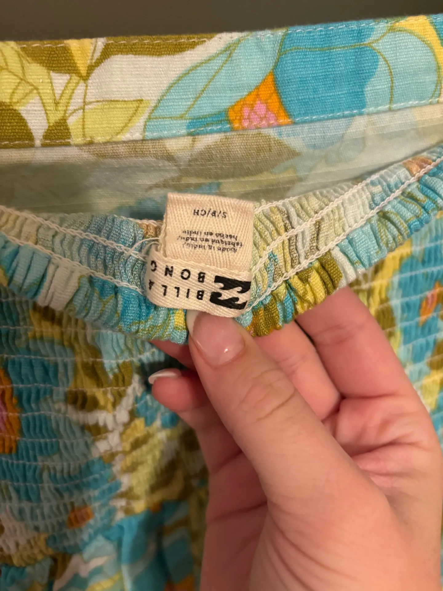 Billabong Strapless Floral Mini Dress - Image 5