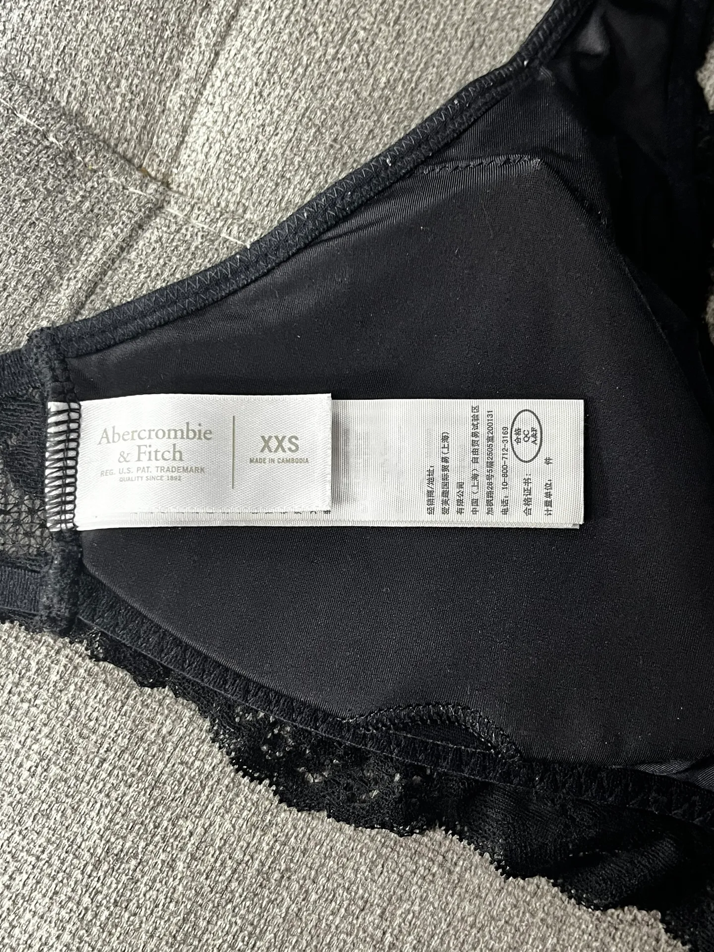 Black Lace Bralette - Image 4