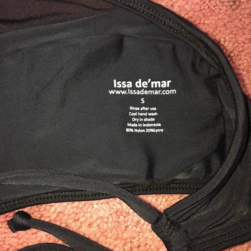 Issa De Mar Harper High neck top Black - Image 4