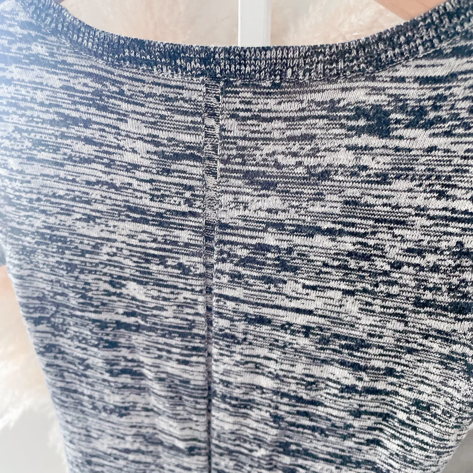 French Connection Black and White Dress - Image 4