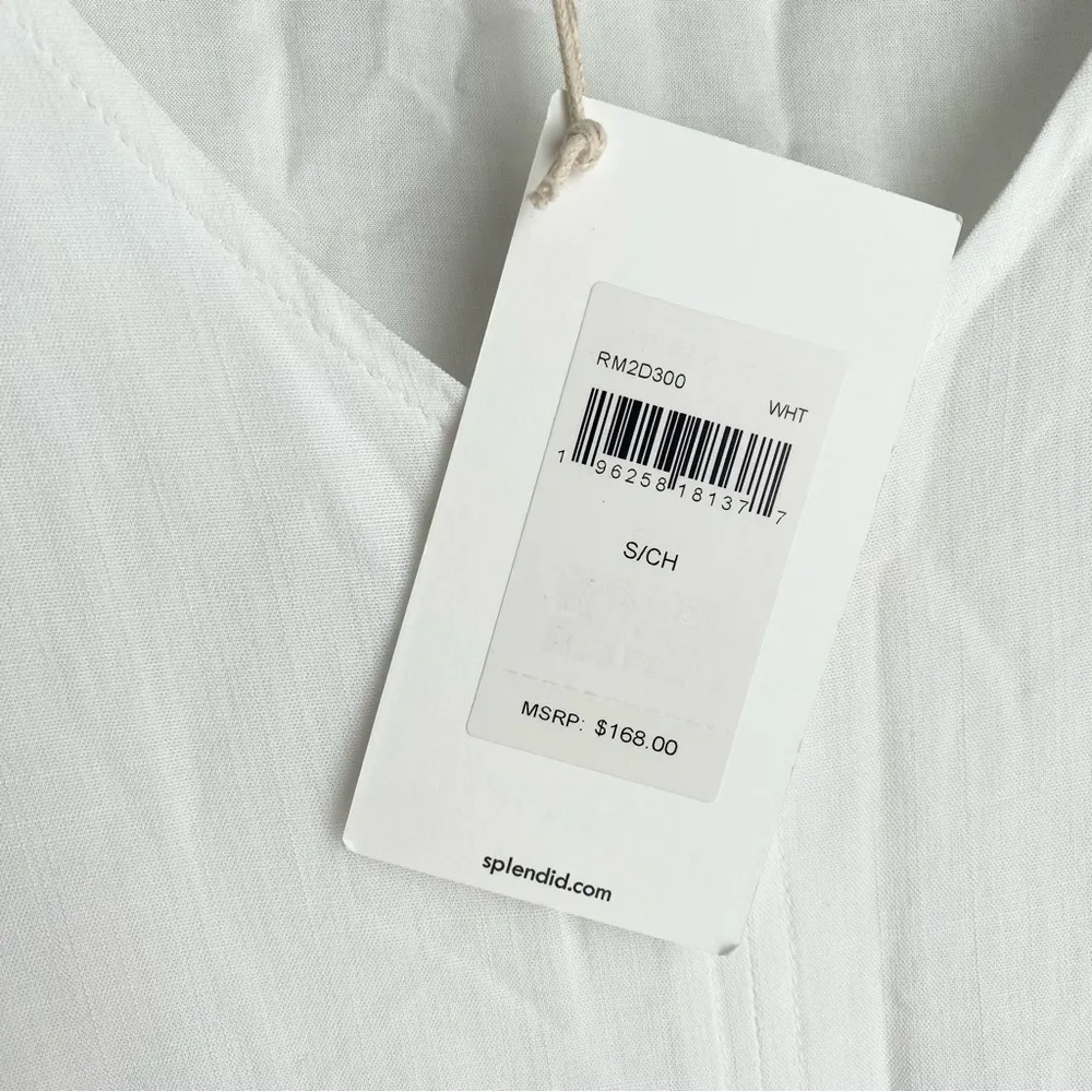 NWT Splendid Tie Shoulder Relaxed Mini Dress - Image 9