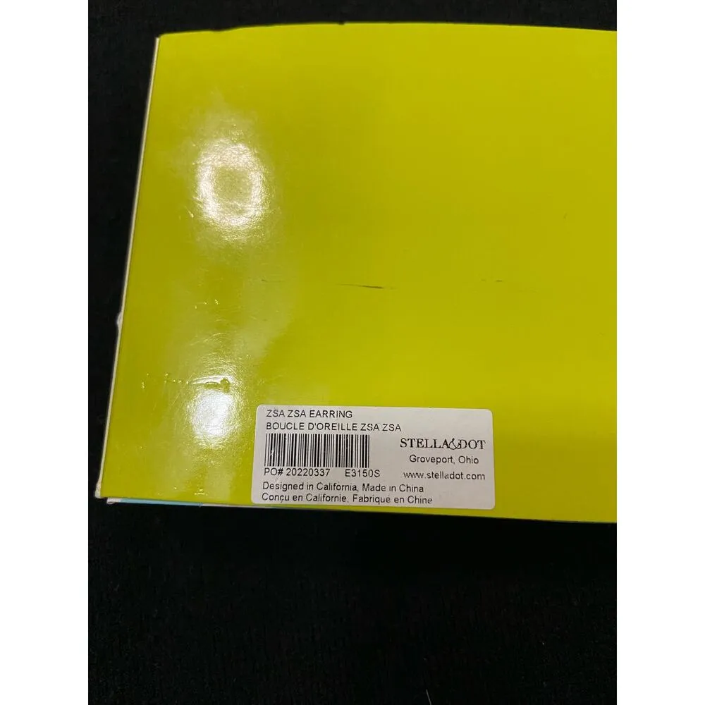 Stella and Dot Zsa Zsa Statement Earrings NWT - Image 4