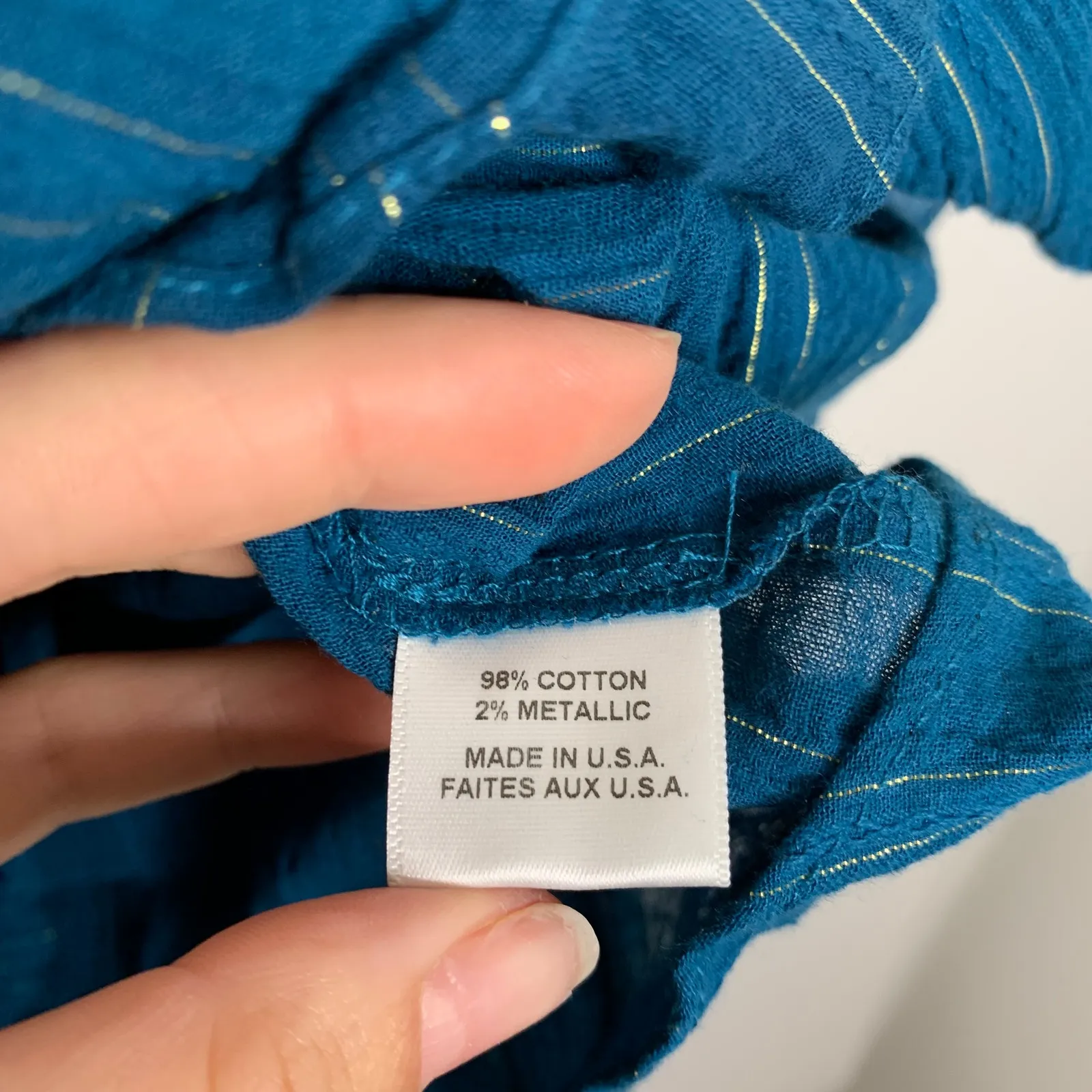 MISA Mini Rosella Ruffle Dress Turquoise Womens Small - Image 12