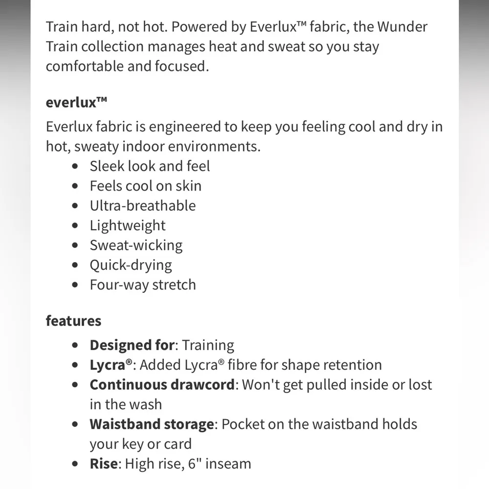 Wunder Train HR Short 6” size 2 in undertone black multi - Image 3