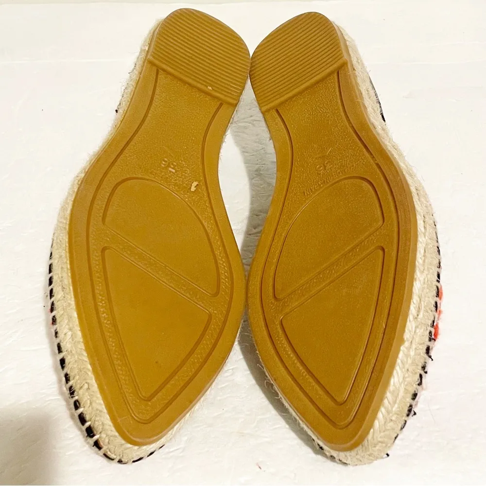 Toni Pons Origens Size 36 US 5 Espadrilles Woven Leather Flats Spain - Image 6