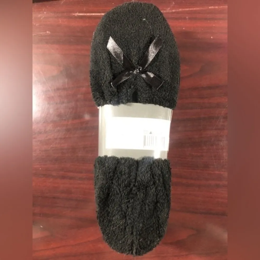 Bobbie Brooks Sz S (5-6) Ballet Slippers 2pk Pink Black NEW NWT - Image 3