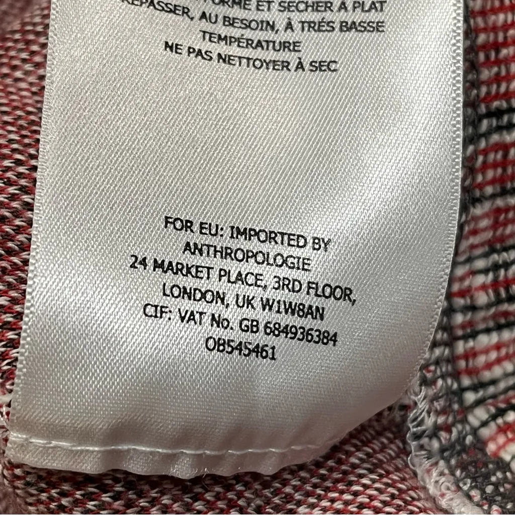 Anthropologie  Postmark Etched Sunset Sweatshirt Top size Medium - Image 9