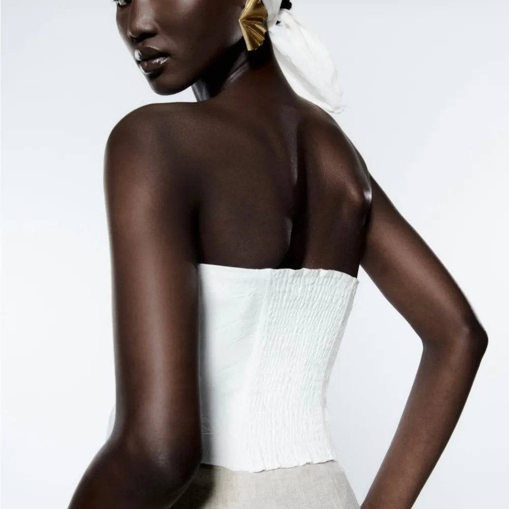 Zara embroidered corset top - Image 5