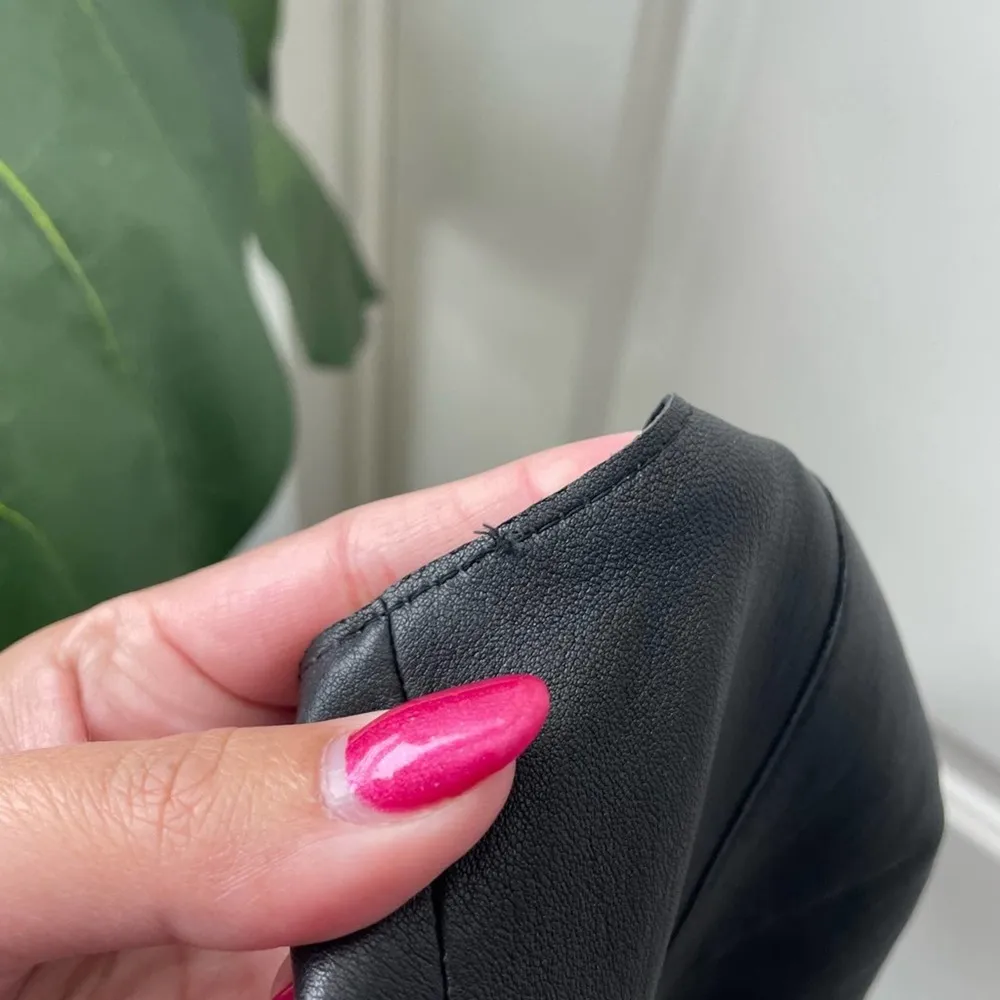 Akris Punto Leather Dress Black - Image 100