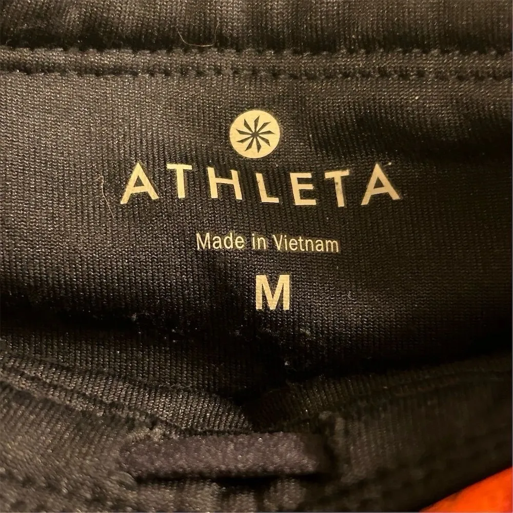 Athleta Women's Thermal Leggings Multicolor Size M Fleece Lined - Image 8