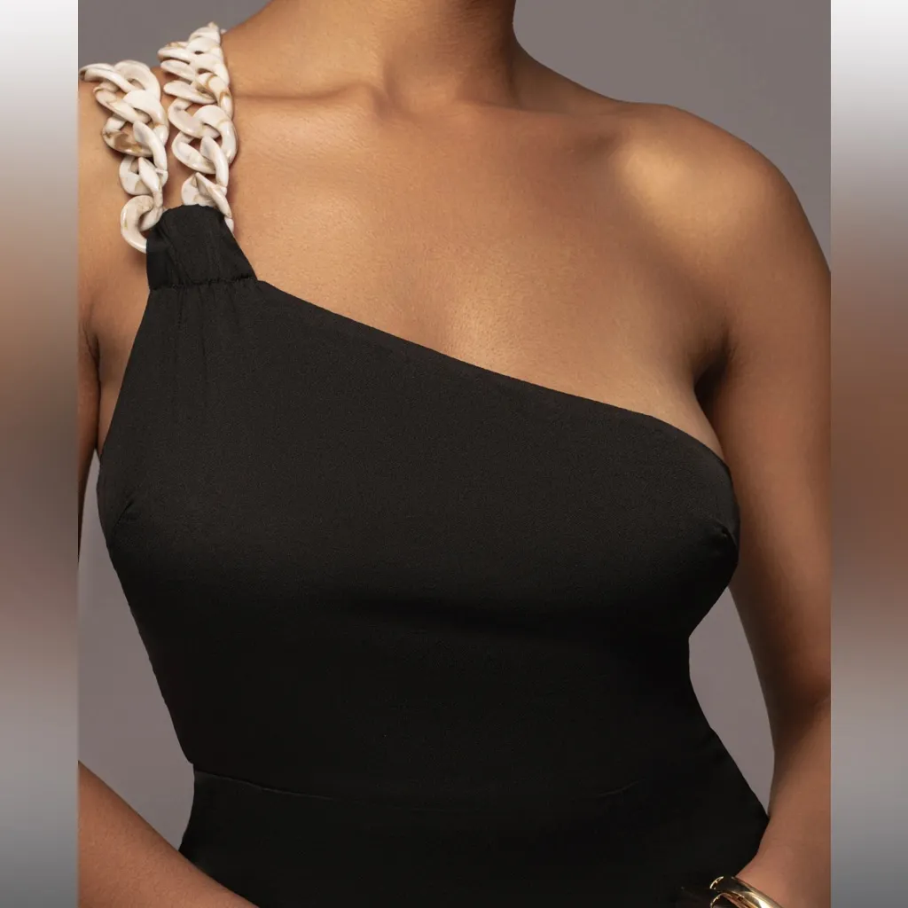 JLUXLABEL “Black Luxury Living Maxi Dress– Size M - Image 3