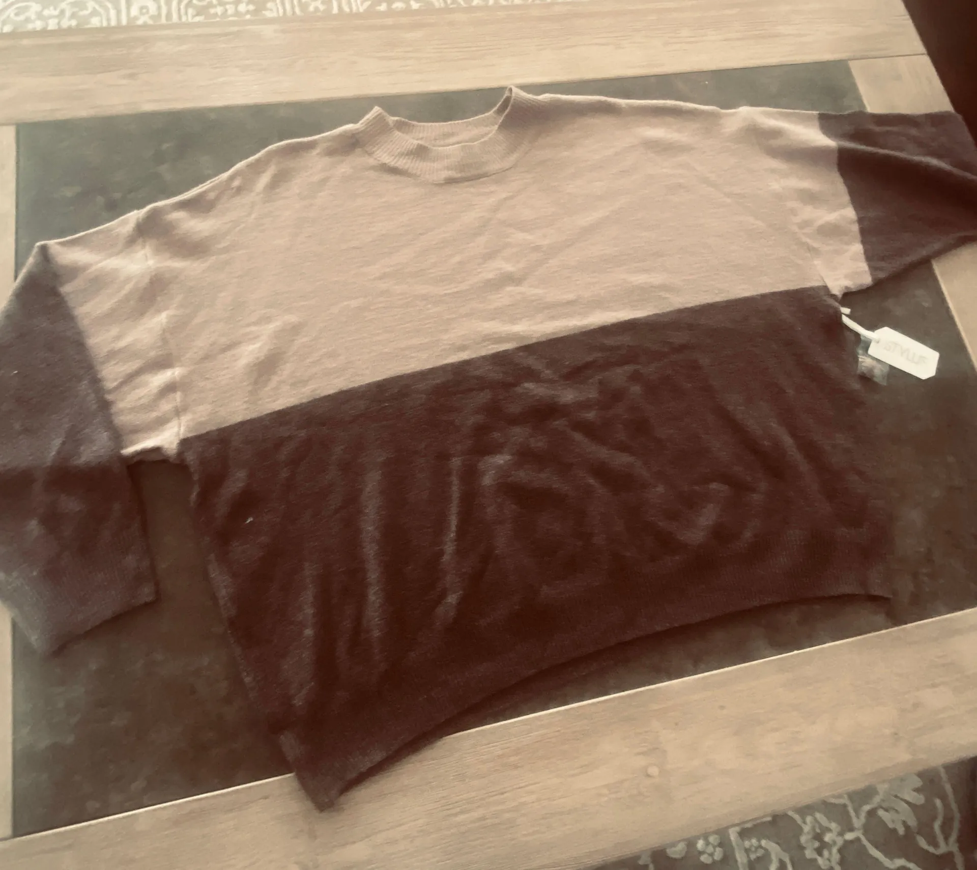 Stylus Womens crew neck Long Sleeve Pullover Sweater... Size 2X - Image 3