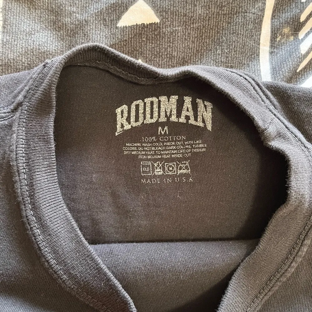 RODMAN Vintage Graphic Tee NBA Unisex T-Shirt Adult Sz M. EUC - Image 4