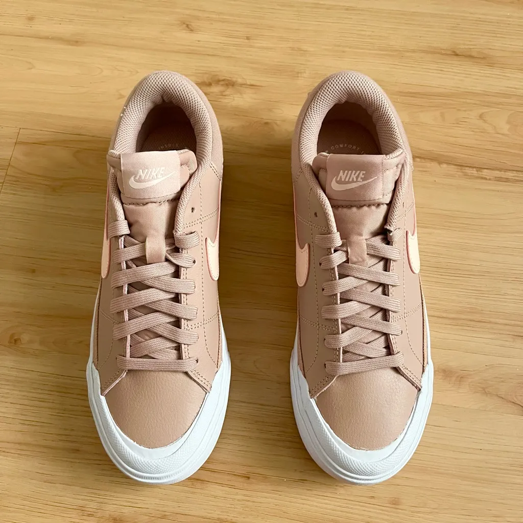 Nike Court Legacy Lift Particle Pink/Washed Coral/Rose Gold Women 8.0 US - Image 10