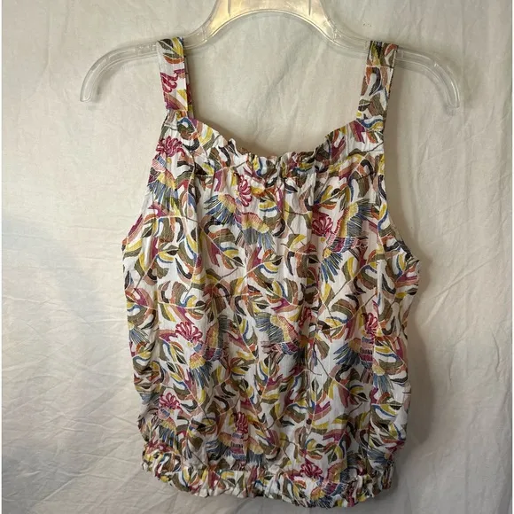 Anthropologie Jane and Delancey Tank with Tropical Pattern Size Medium - Image 1