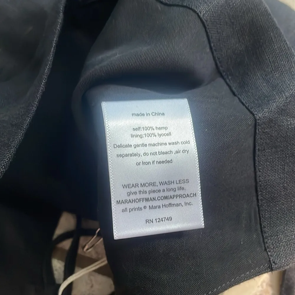 MARA HOFFMAN Carrie Top Black - Image 12