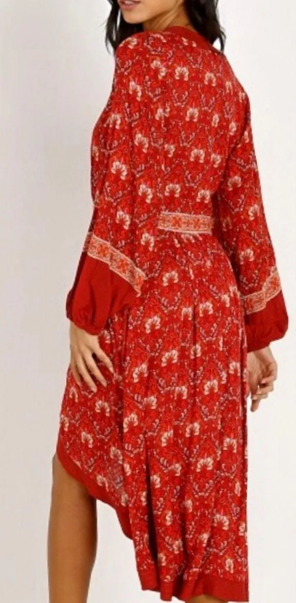 | Jewel Soirée Red Dress - Image 2